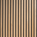 Decor&Home™ Signature Acoustic Slat Panel — Oak Natural